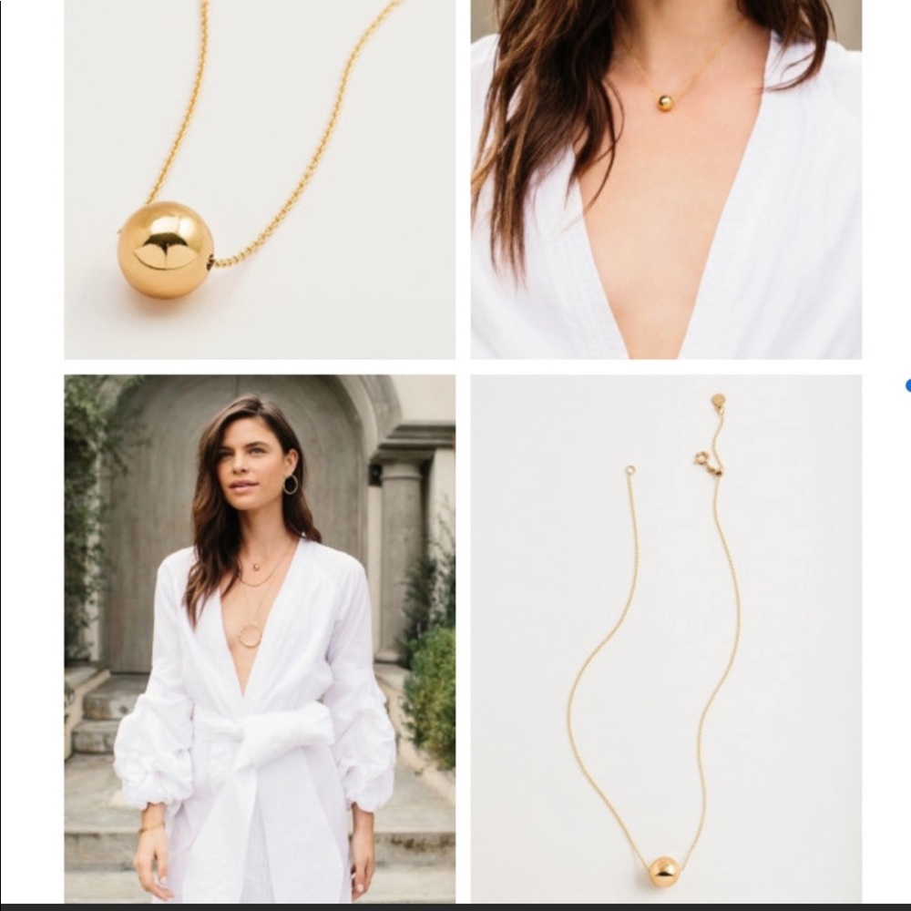 NWT Gorjana  - Rose Gold Adjustable Necklace - Picture 6 of 8